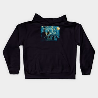 Starry Halloween Kids Hoodie